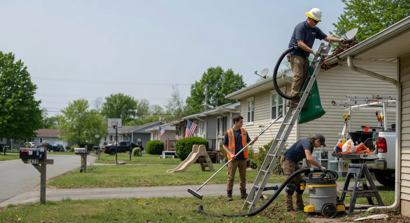 Gutter Installation in Hooppole, IL near me